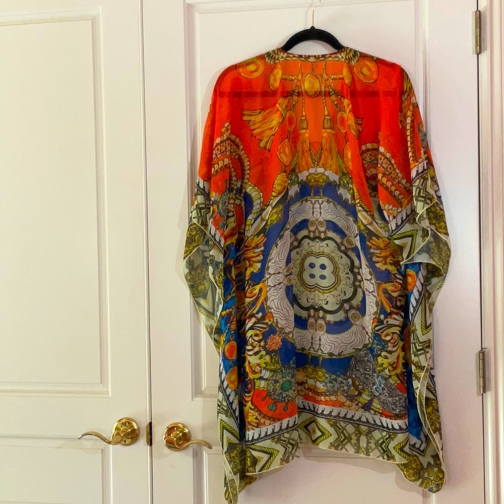 Boston Proper multi colored kaftan - Picture 2 of 7